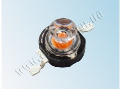 Сверхъяркий светодиод LED 1W Red with lens